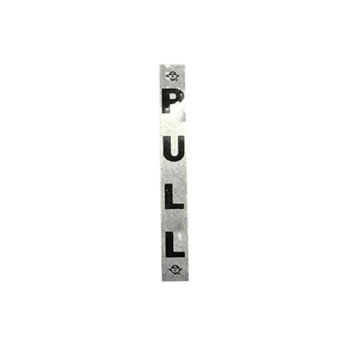 4590 INDICATOR LABEL"PULL"  4590 PADDLE ONLY