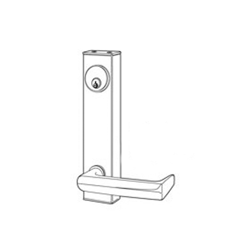 3080 US32D 03 ENTRY LEVER TRIMw/CYL HOLE, A/R 8000 EXITS