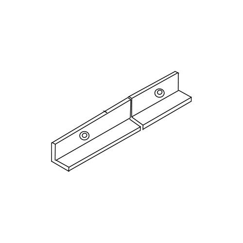 1-1/2x1-1/2" ANGLE BRKT, ALUM M450 (2) REQUIRED FOR M452
