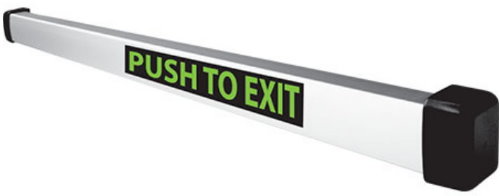 SURE EXIT SENSE BAR 36" ALUM  12/24VDC w/DOOR LOOP