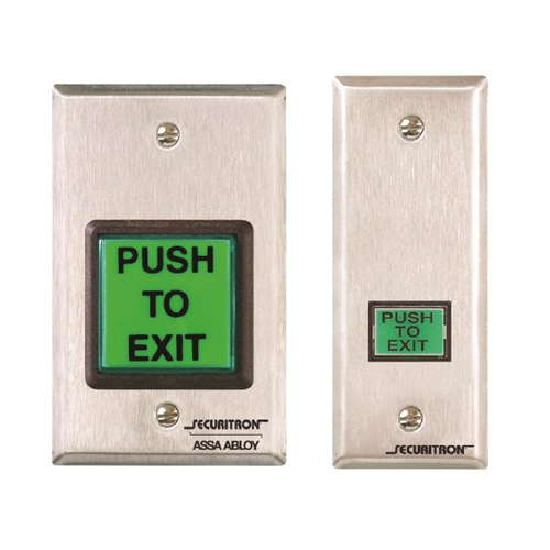 EMERGENCY EXIT BUTTON W/30 SECTIMER-W/GREEN,RED,HC LENSES