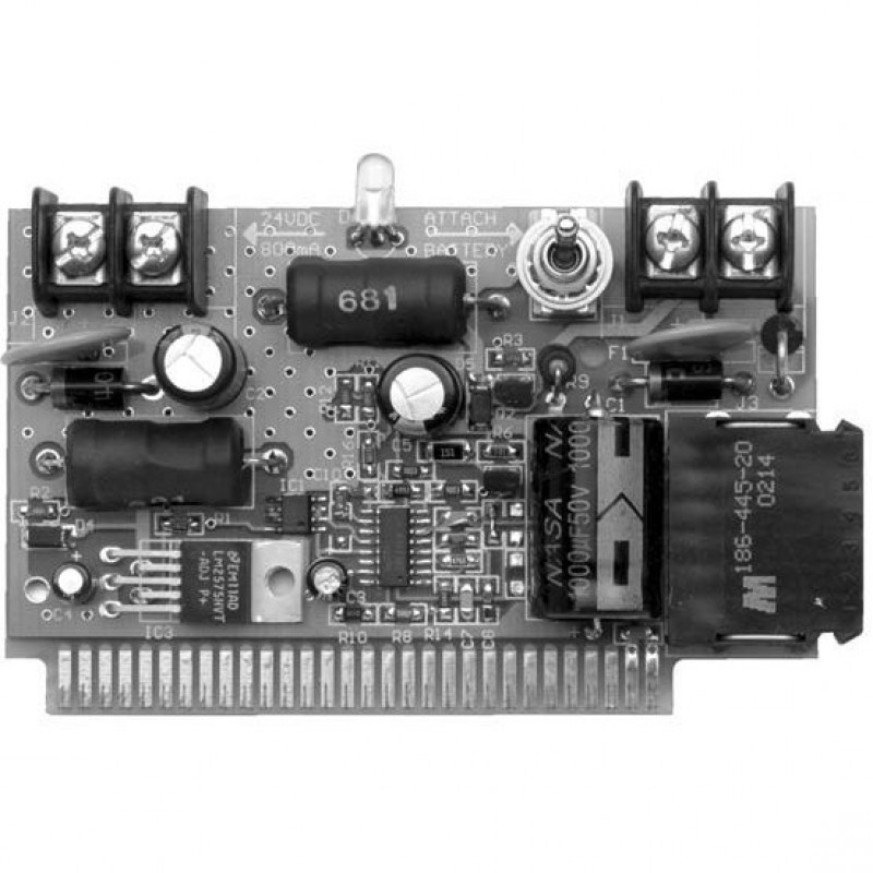 BATTERY BACK UP CARD FOR ELR-150 SERIES, LESS BATTERIES