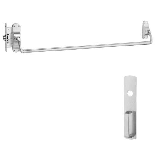 8875NL 4' US26 LHR MORTISE  EXIT DEVICE W/880NL-M L/CYL