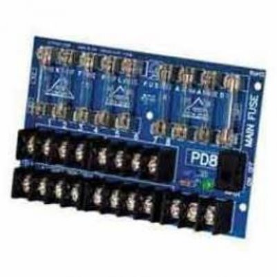 8 FUSED OUTPUTS POWER DIST. MODULE,RATED @ 3.5amp/250v